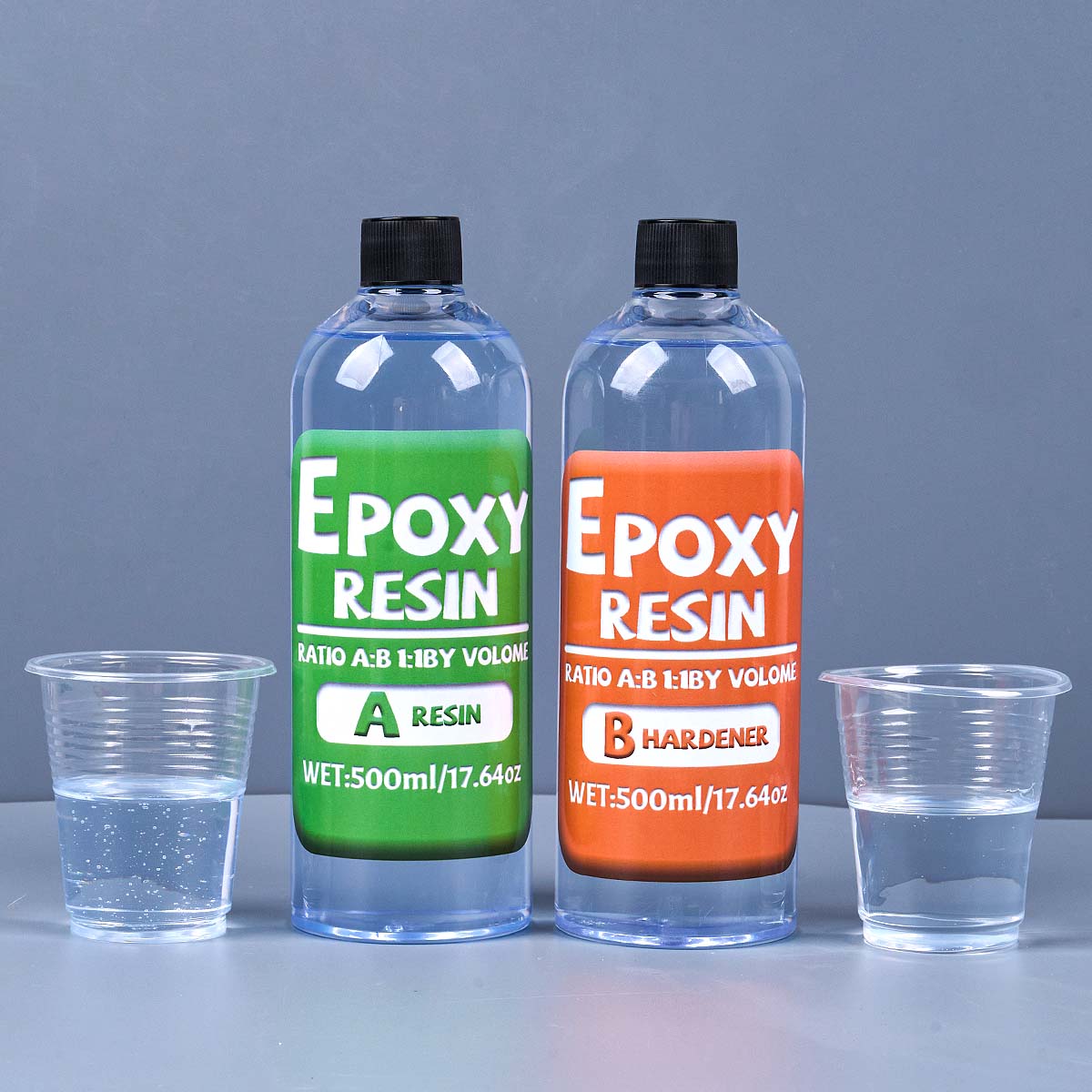 Resin Art Tools - Kit de resina epóxi com proporção