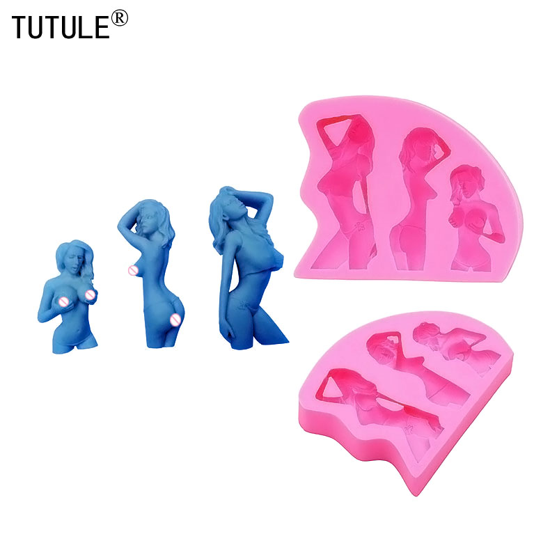 Resin Art A Keychain - Pirulito Feminino de Beleza ​ Molde