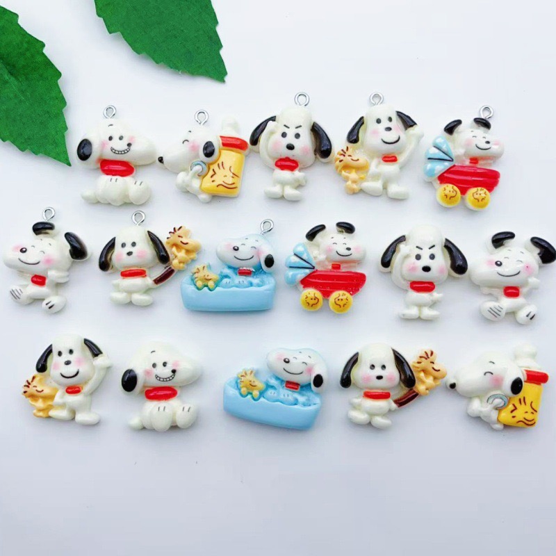 Resin Art Essentials - 12 peças de pingente de cachorro