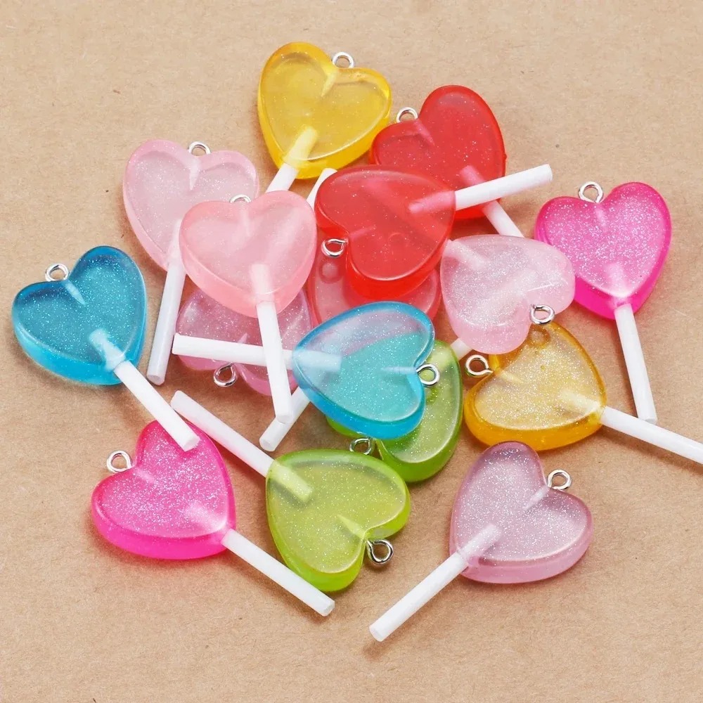 Resin Art Essentials - 10 Peças de Pingentes de Resina