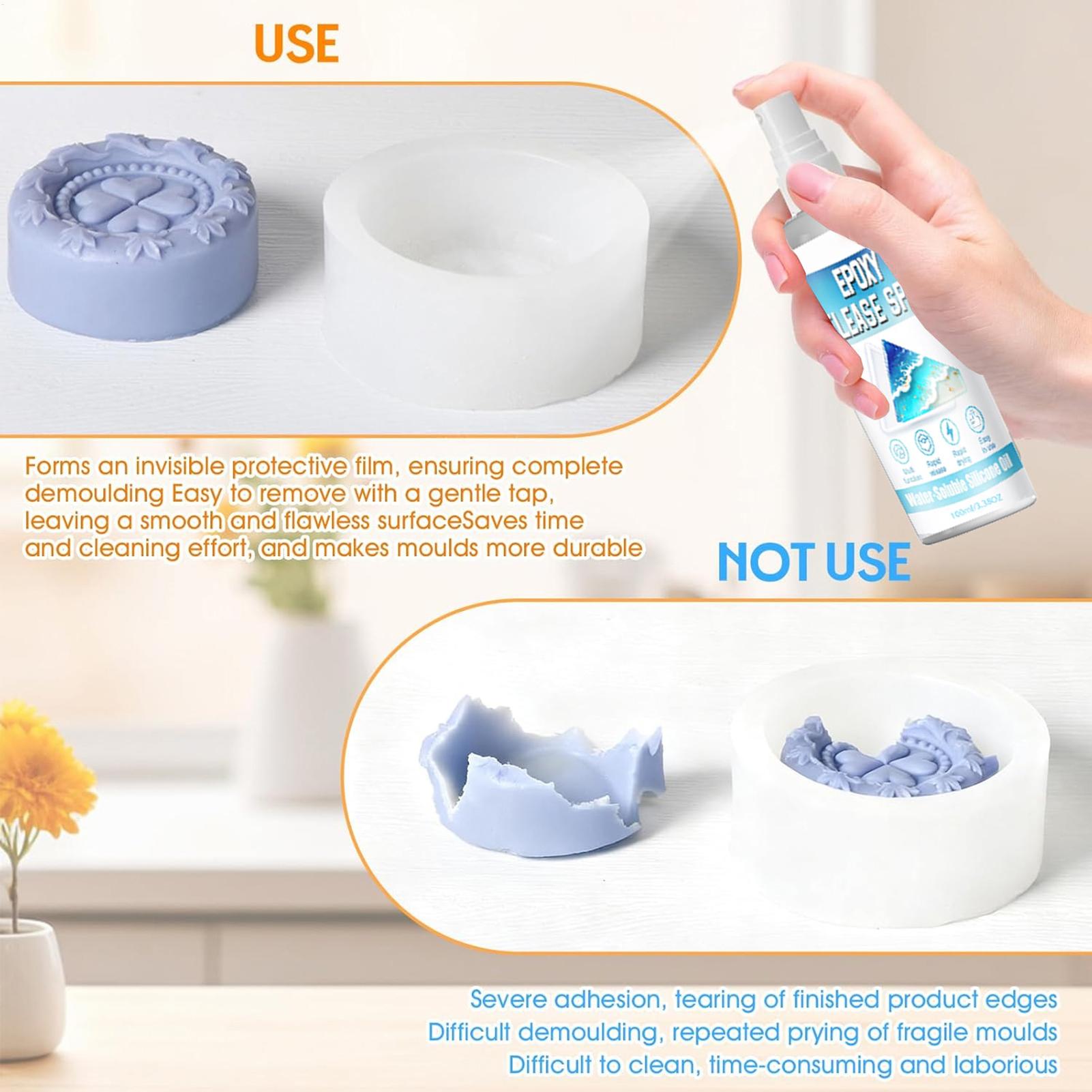 Spray Desmoldante de Silicone  - Resin Art Tools avaliação e preço