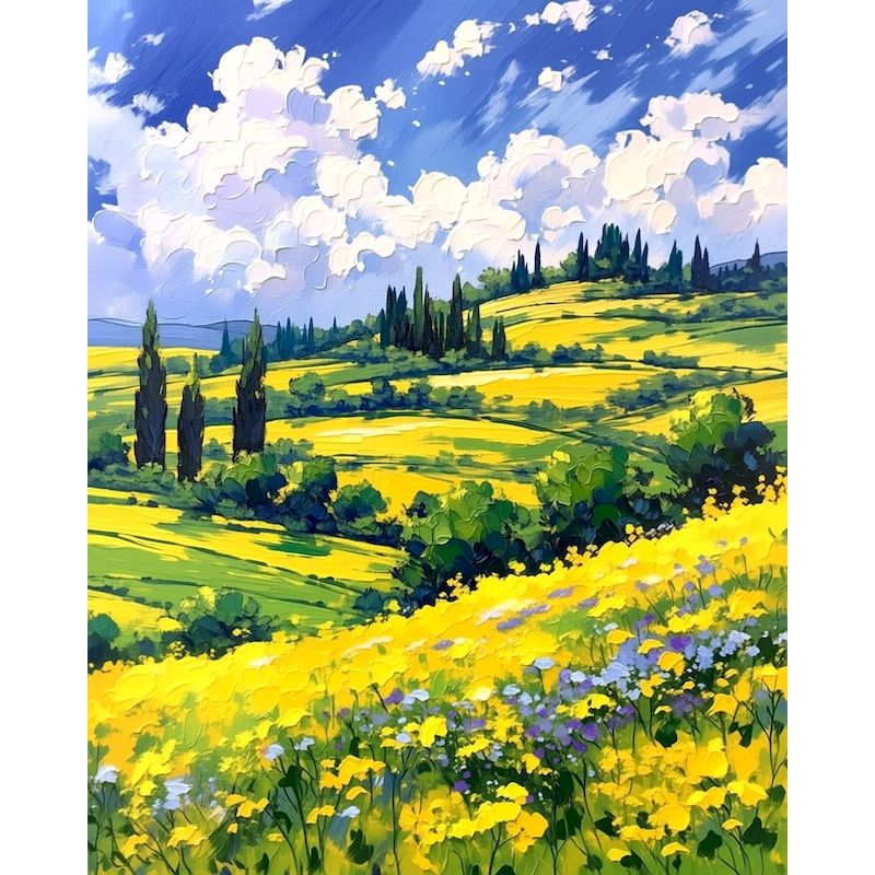 Pintura por números CHENISTORY - Resin Art On Canvas avaliação e preço