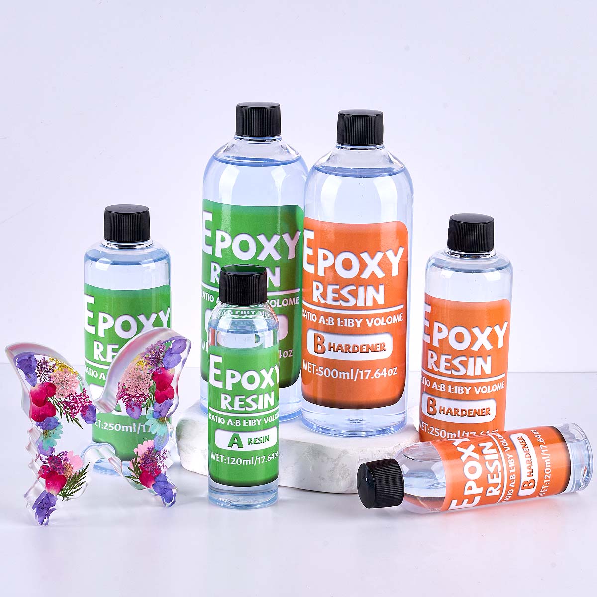 Kit de resina epóxi com propor - Resin Art Tools avaliação e preço
