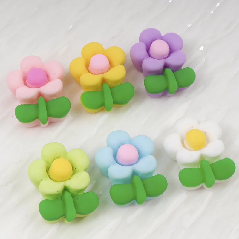 20/100 pçs mini flores diy res - Resin Art Earrings Material avaliação e preço