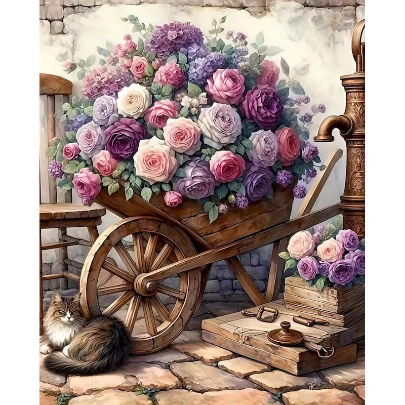 Pintura por Números para Adult - Resin Art On Canvas avaliação e preço