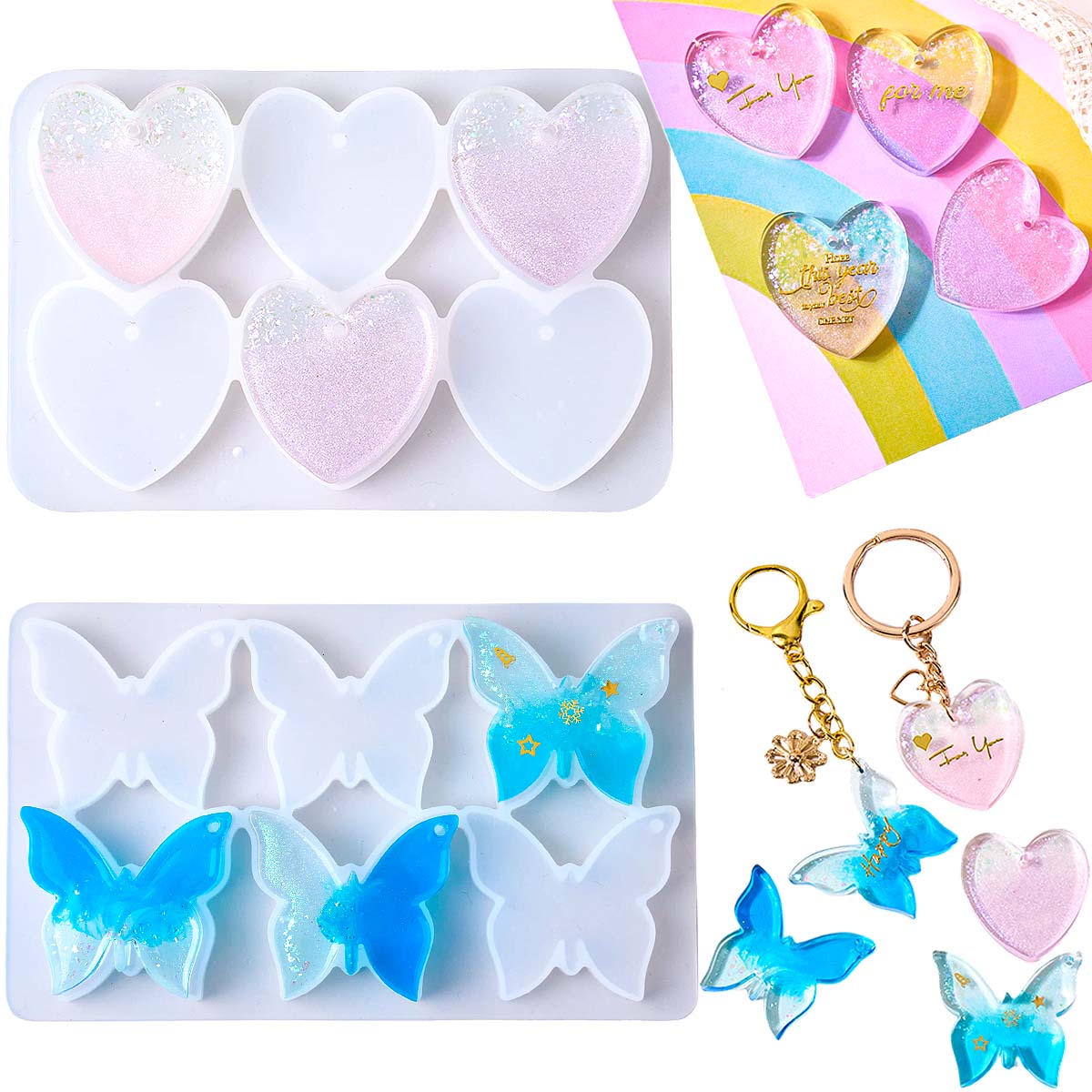 Molde de Silicone para Brincos - Resin Art Tools avaliação e preço