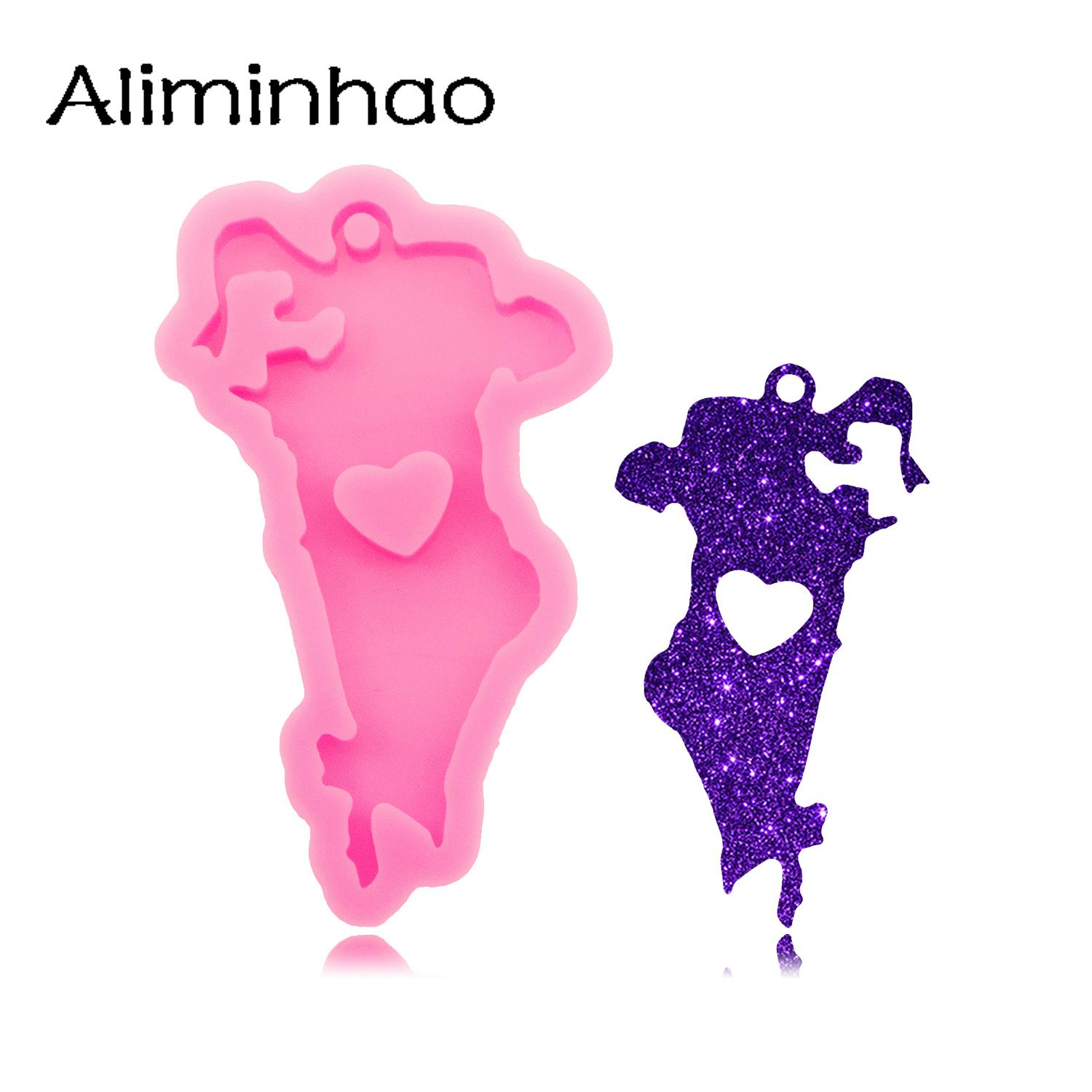 Dy1435 brilhante bahrain mapa  - Resin Art A Keychain avaliação e preço