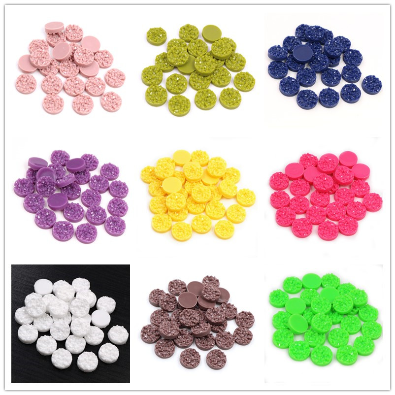 40 peças cabochões druzy de re - Resin Art Essentials avaliação e preço