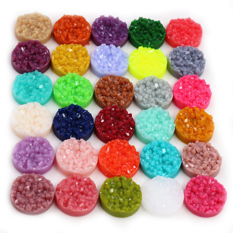 40 peças cabochões druzy de re - Resin Art Essentials avaliação e preço