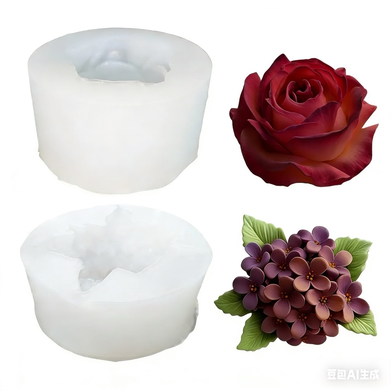 2 peças de moldes de silicone  - Resin Art All avaliação e preço