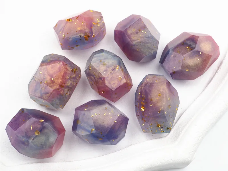 Diy cristal irregular pedra mo - Resin Art Stone avaliação e preço