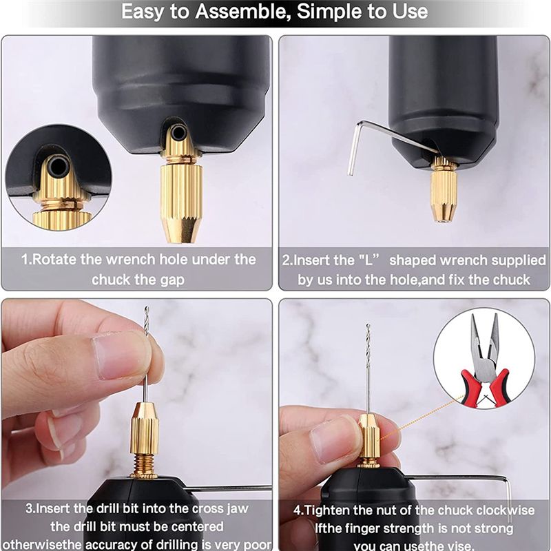 Furadeira Elétrica de Resina A - Resin Art A Keychain avaliação e preço