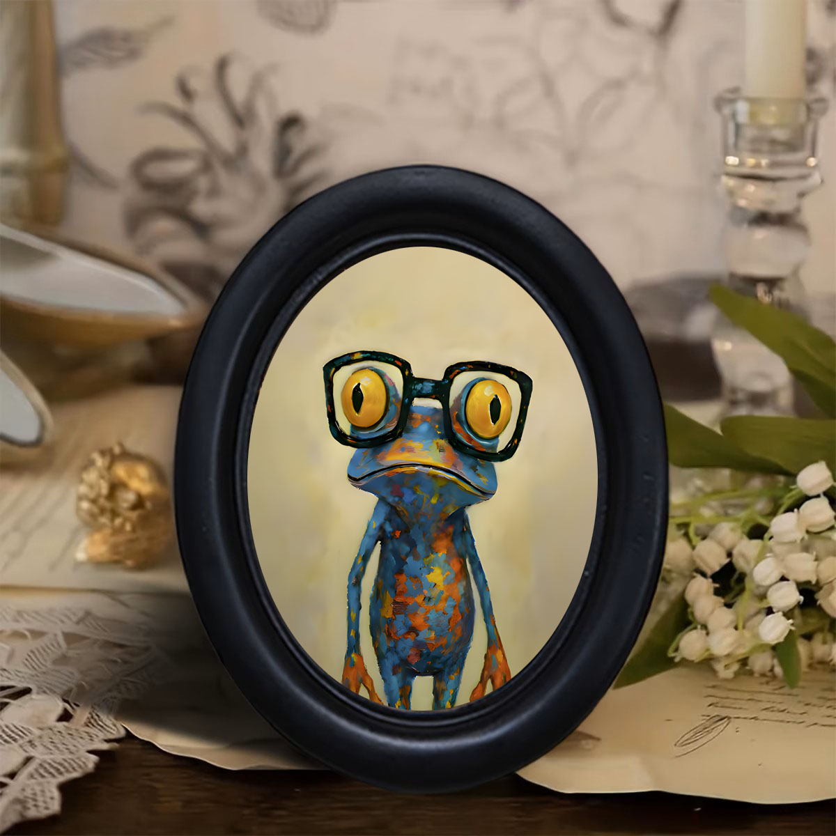 1 Peça de Decoração de Parede  - Resin Art Frame avaliação e preço