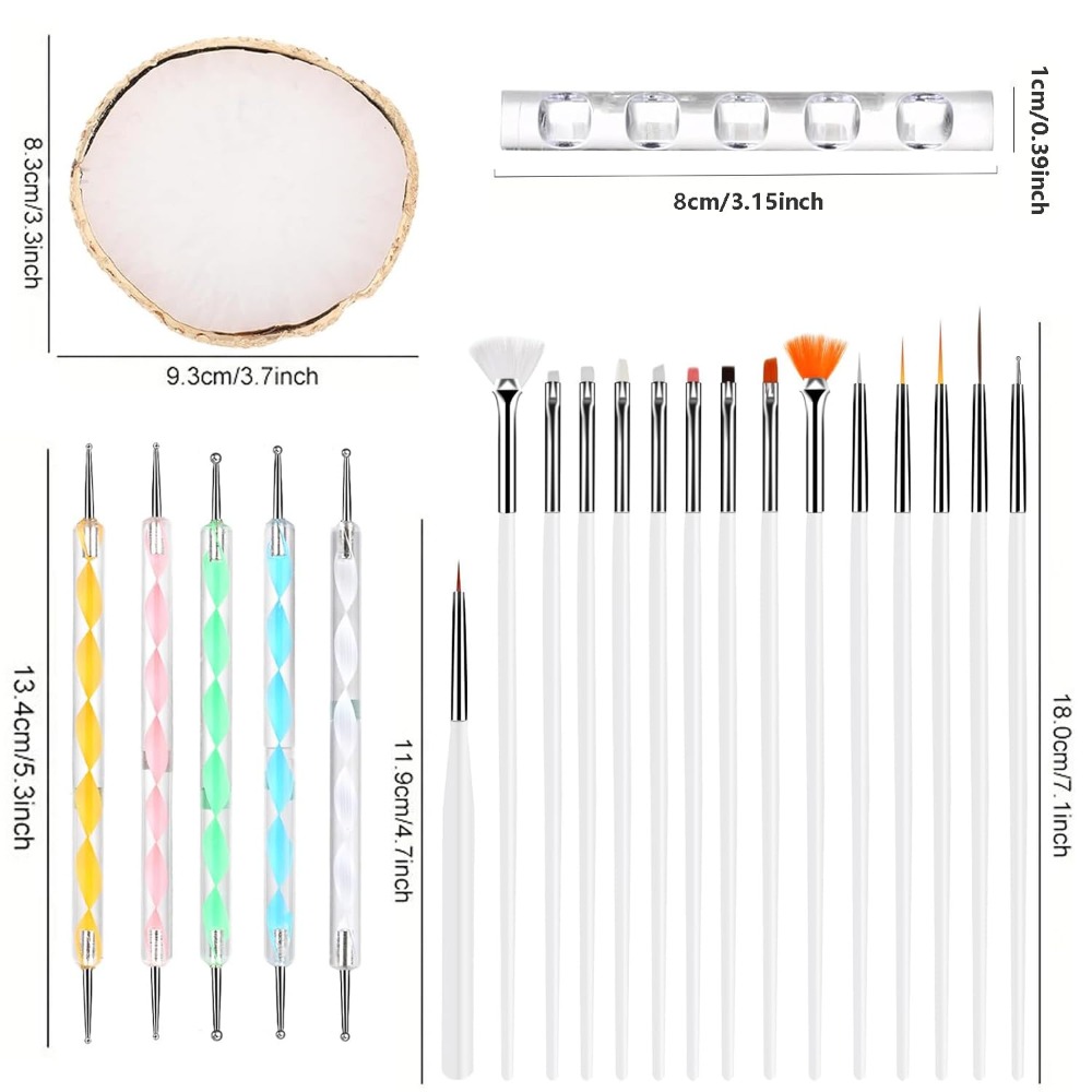 Conjunto de 22 Pincéis para Na - Resin Art Tools avaliação e preço