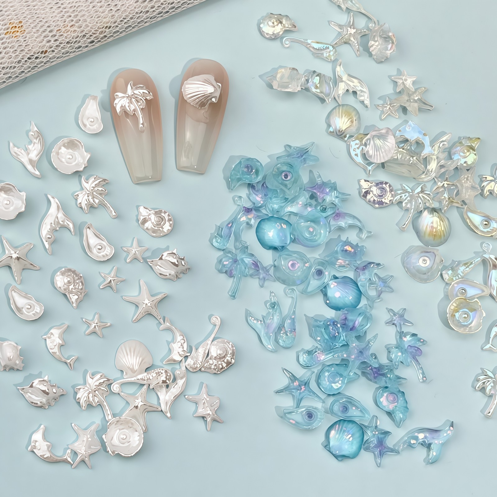 50 Peças de Resina da Série Ma - Resin Art A Keychain avaliação e preço